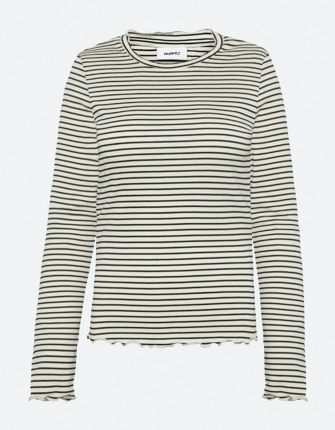 Markhild tee in black and white stripe, 4 of 3