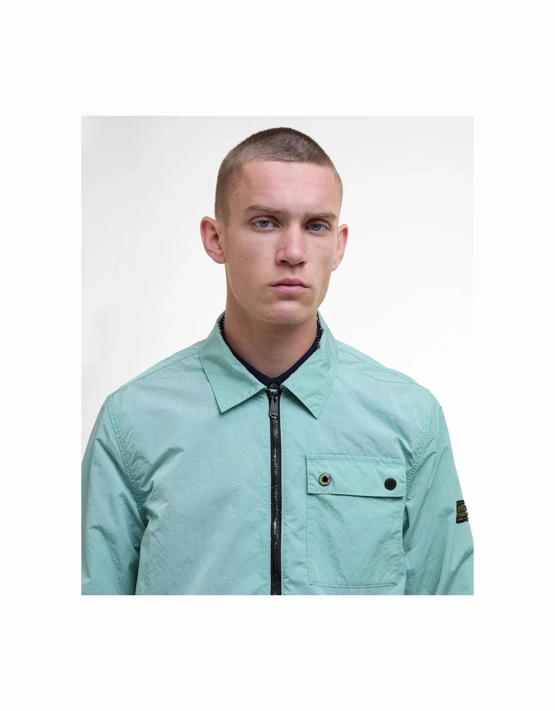 Inline Overshirt GN11  Granite Green