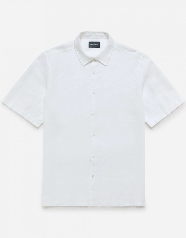 Somerton Mens Short Sleeve Linen Shirt