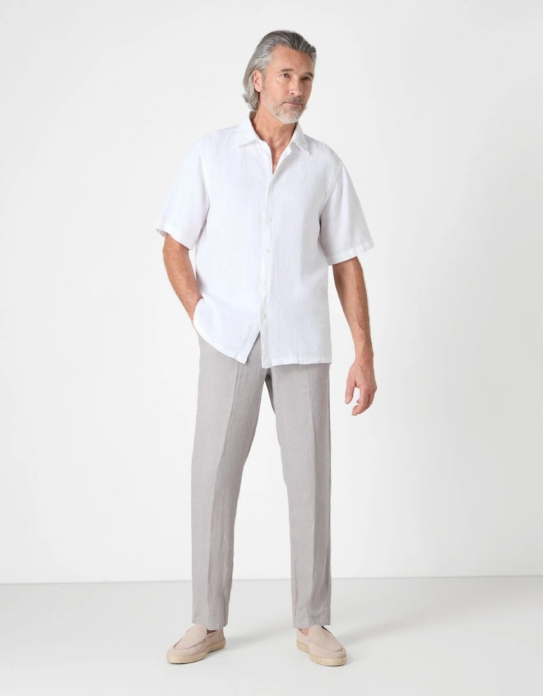 Somerton Mens Short Sleeve Linen Shirt