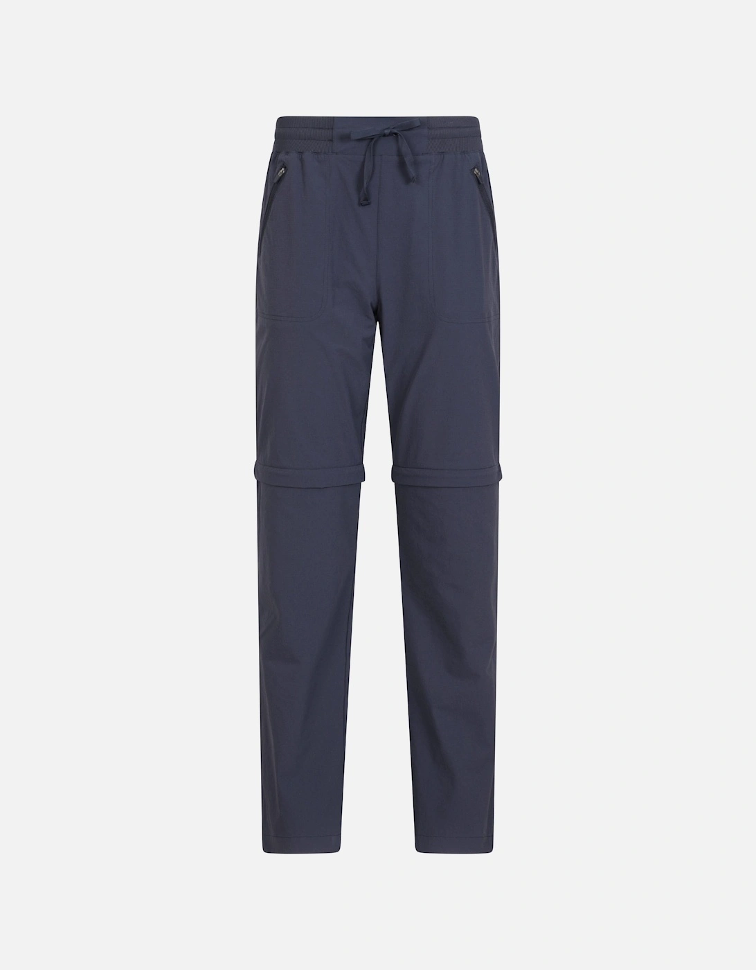 Mountain Warehouse Women's Navy / Explorer Zip-Off Trousers - Size: 16 Uk