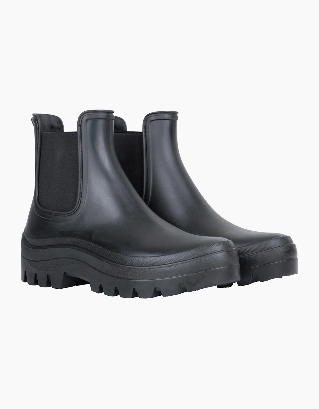 Mountain Warehouse Women's Black / Lynx Wellington Boots - Size 4
