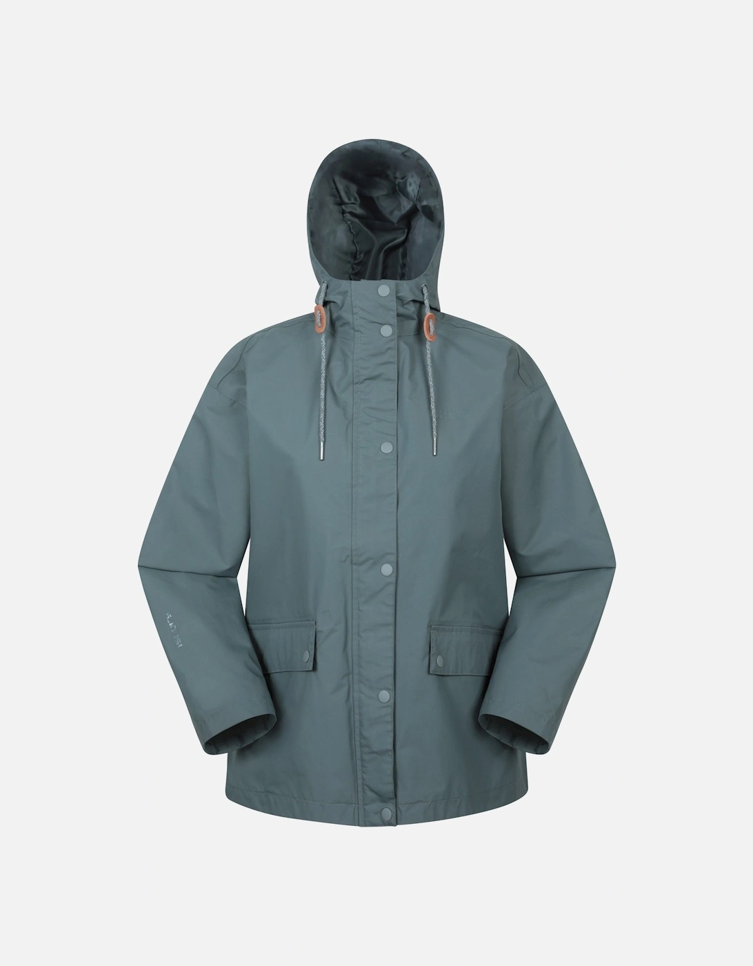 Mountain Warehouse Women's Green / Misty Waterproof Jacket - Size: 18