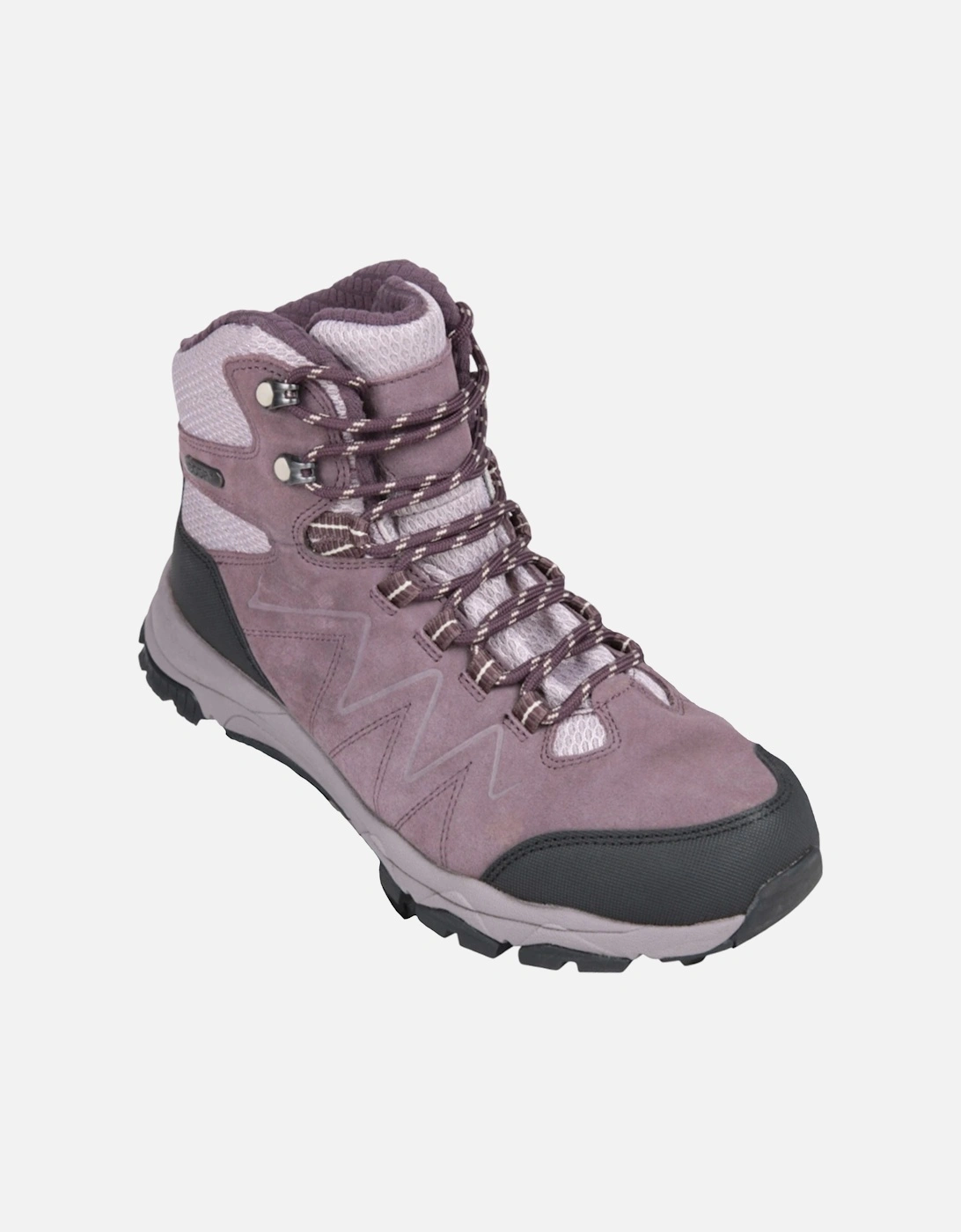 Mountain Warehouse Women's Mountain Warehouse Womens/Ladies Ortler Suede Walking Boots - Purple