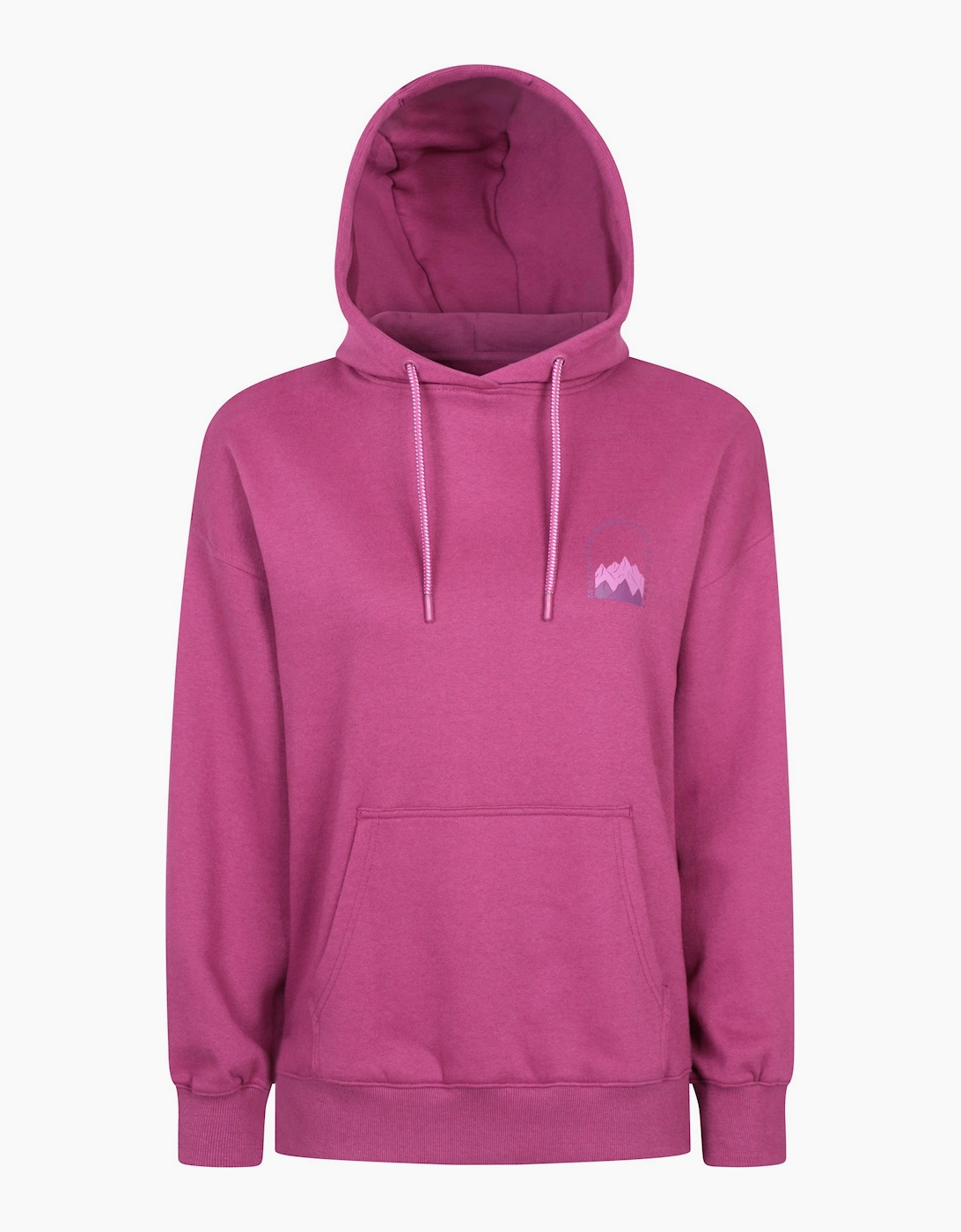 Mountain Warehouse Women's Purple / Mountain Scene Hoodie - Size: 8