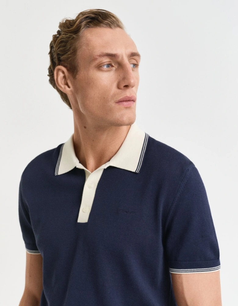 Mens Modal Blend Short Sleeve Polo