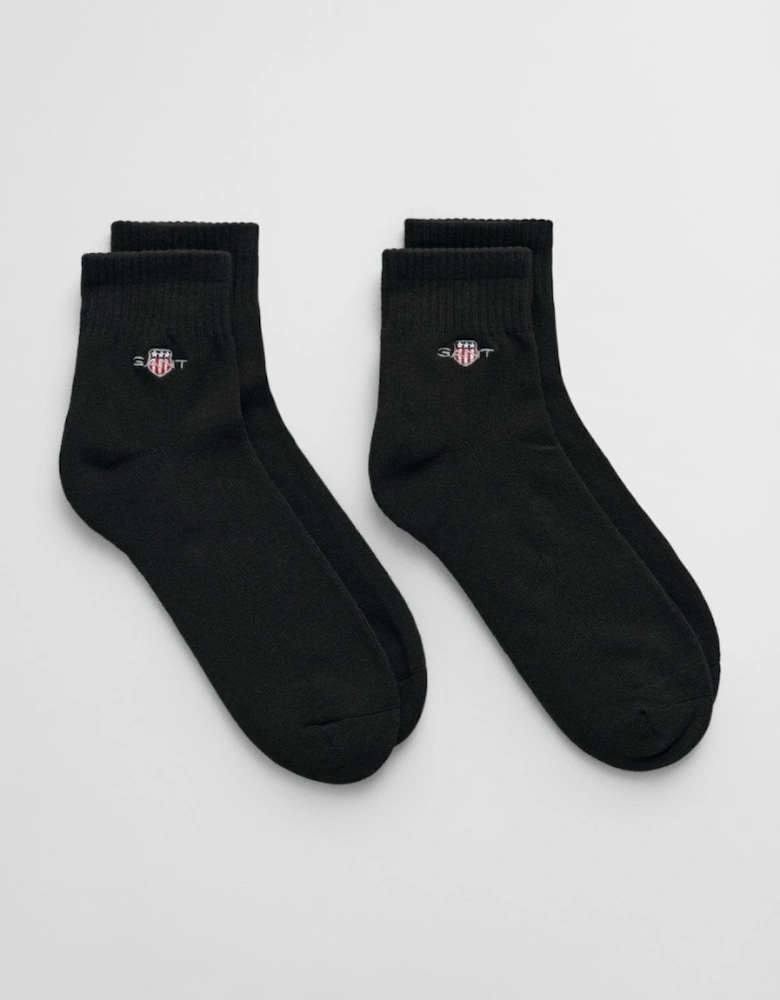 Mens Shield Ankle Sport Socks 2-Pack