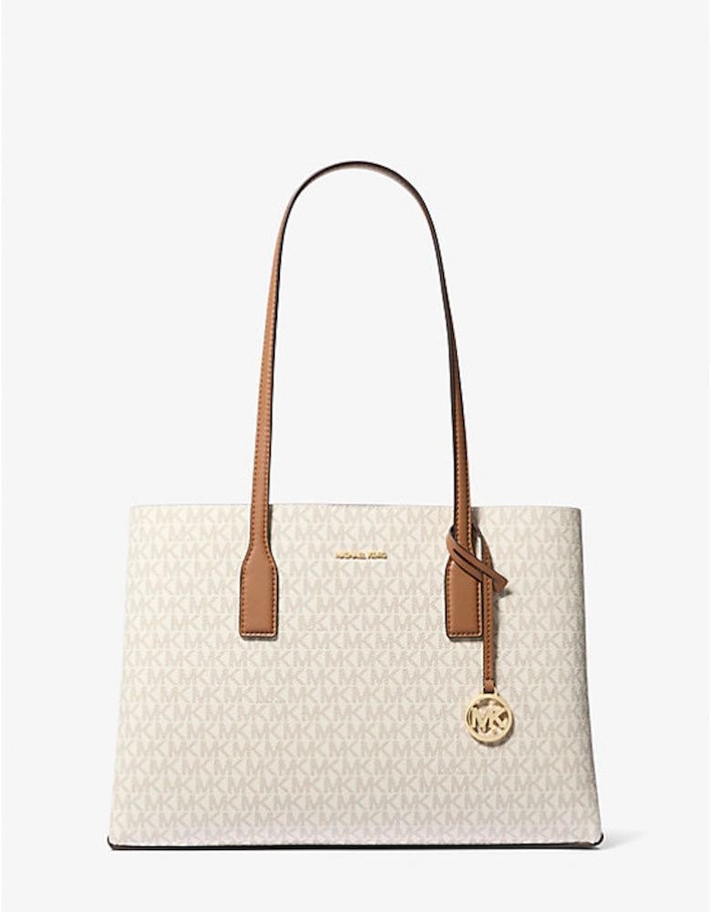 Ruthie Medium Signature Logo Tote Bag