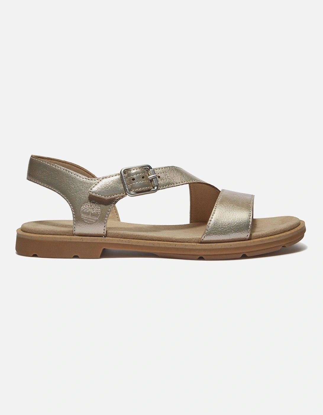 Calista Bay Backstrap Sandal - Gold Metallic, 2 of 1