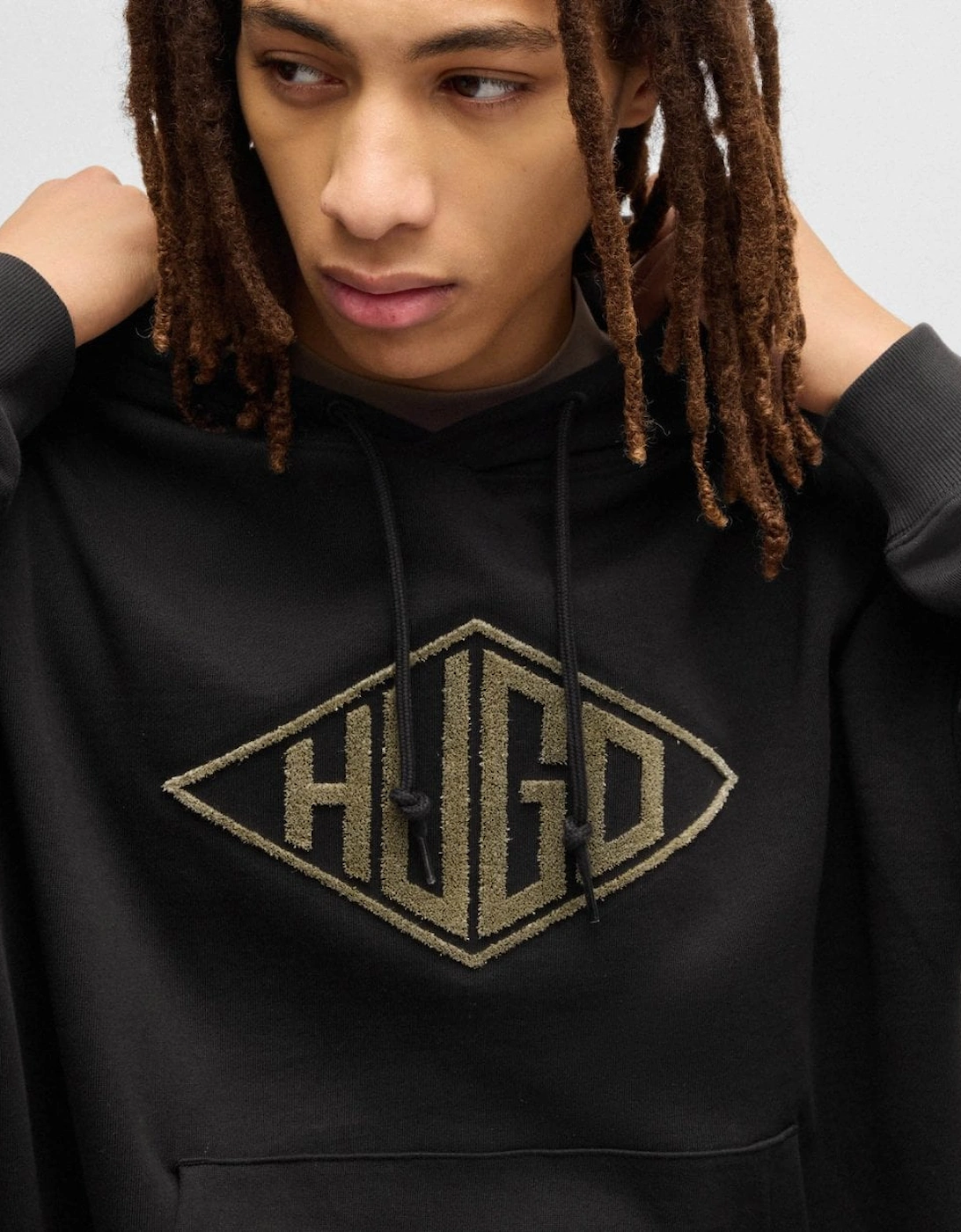 HUGO Dacorolo Mens Pullover Hoodie