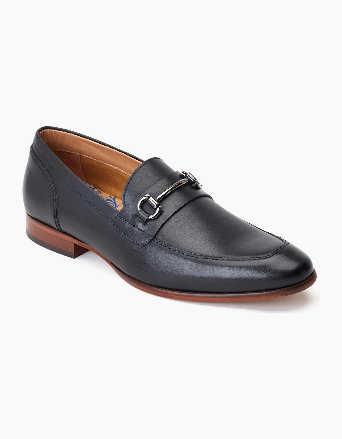 Base Men's Black Russo Buckle Loafer - Size: 10