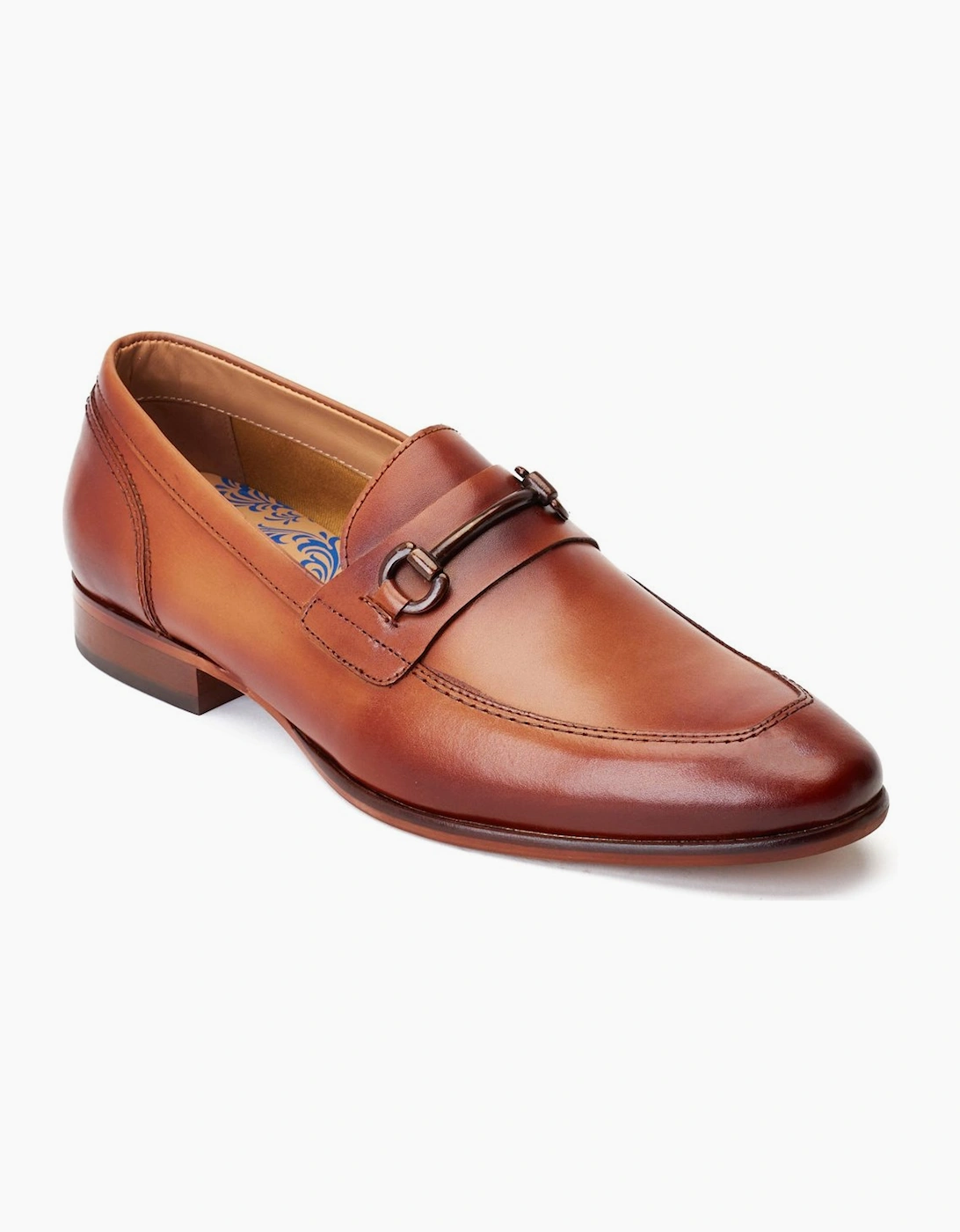 Base Men's Brown Russo Buckle Loafer  10 Size 10