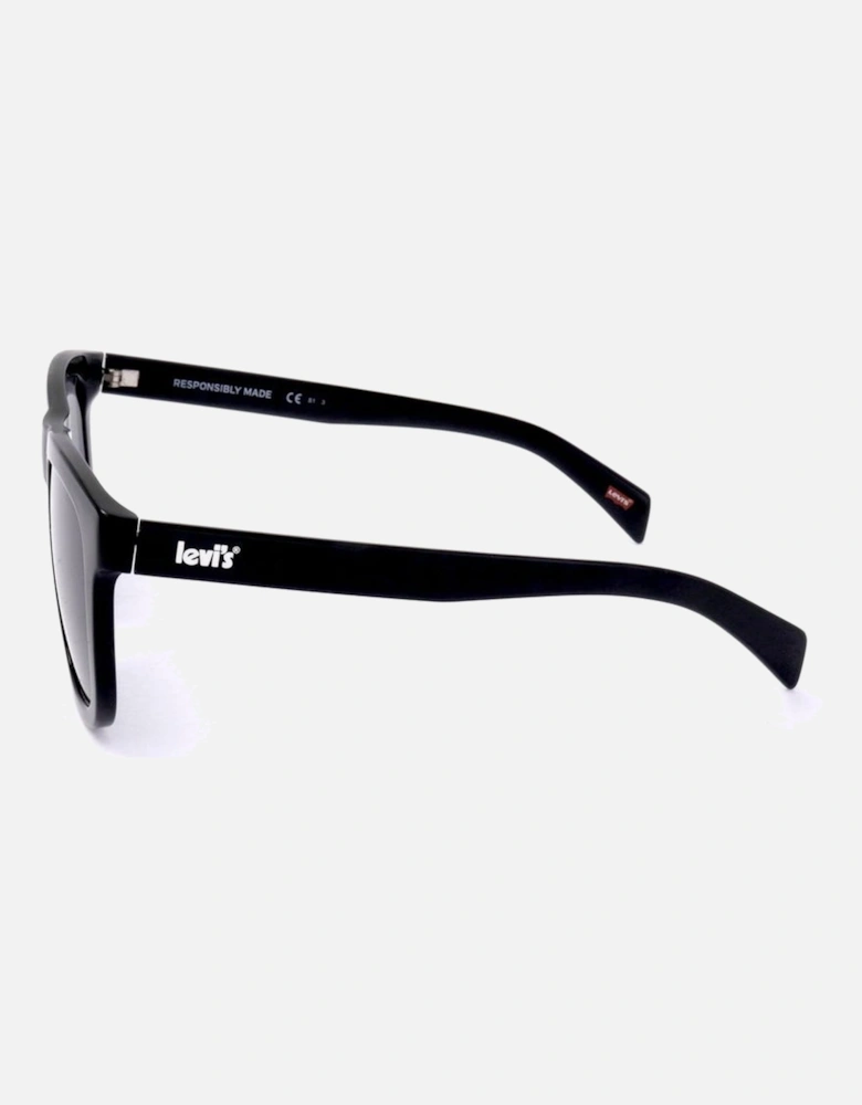 Resin Sunglasses with Grey Lenses Unisex - Brown