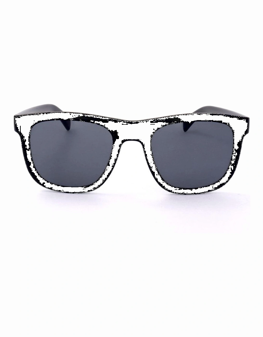 Resin Sunglasses with Grey Lenses Unisex - Brown