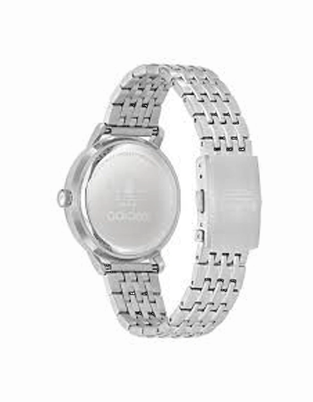 Stainless Steel Quartz Analog Watch Unisex - Gray Unisex Watches