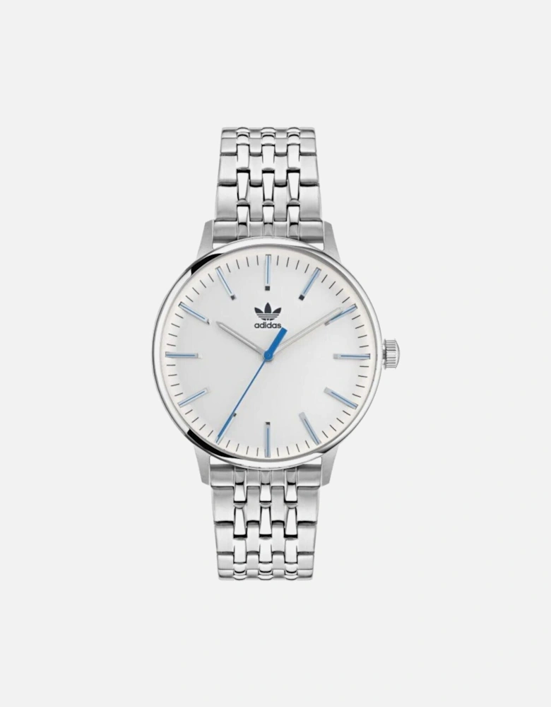 Stainless Steel Quartz Analog Watch Unisex - Gray Unisex Watches