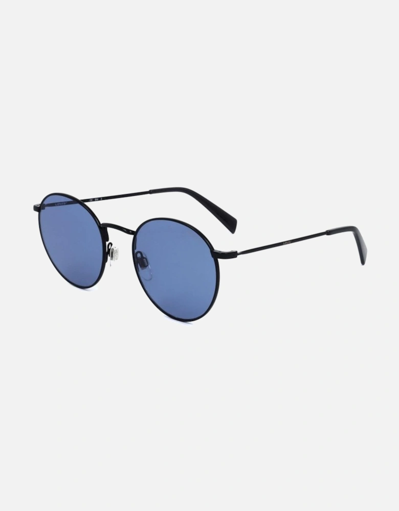 Metal Sunglasses with Green Lenses Unisex