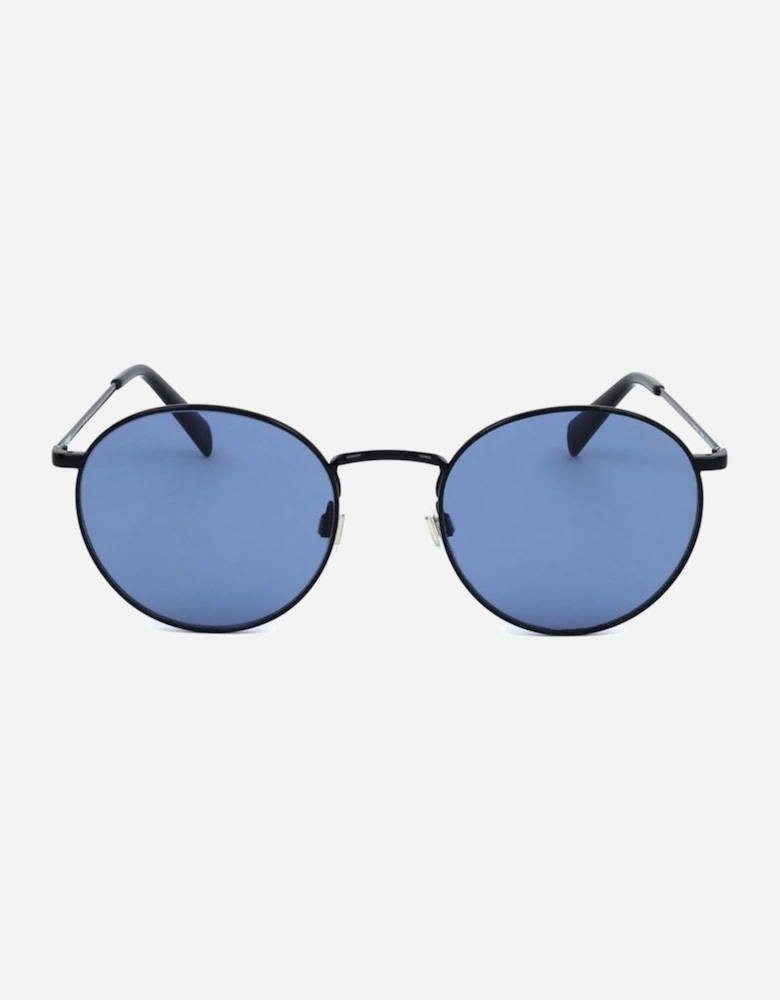 Metal Sunglasses with Green Lenses Unisex