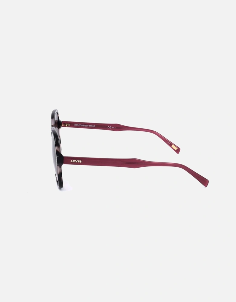 Stainless Steel Cat Eye Sunglasses Women - Black