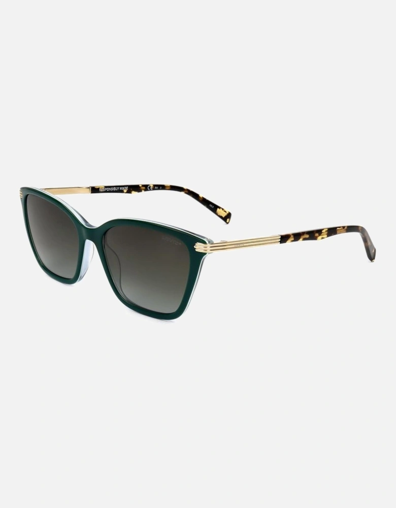 Resin Square Sunglasses Women - Brown