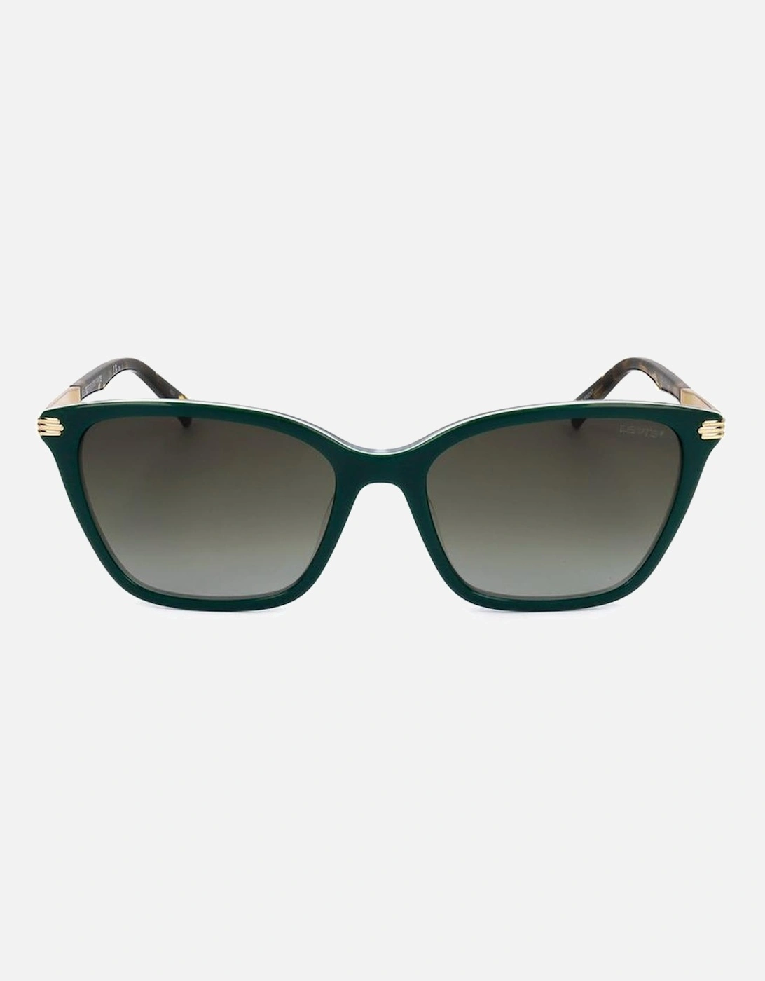 Resin Square Sunglasses Women - Brown