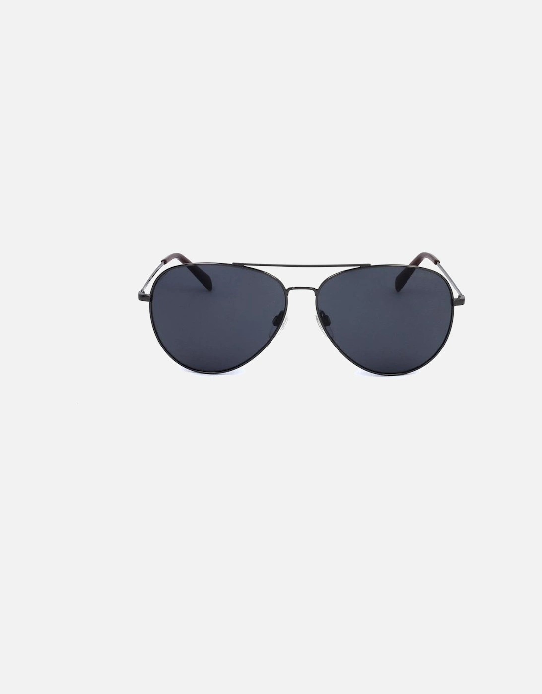 Metal Sunglasses with Grey Lenses Unisex - Gold