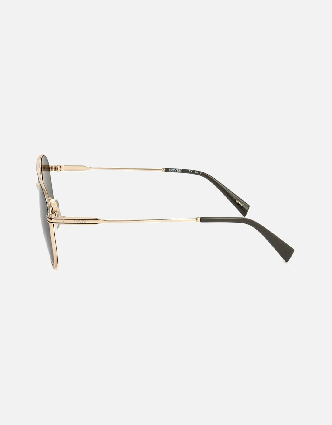 Stainless Steel Sunglasses with Brown Lenses Unisex - Gray