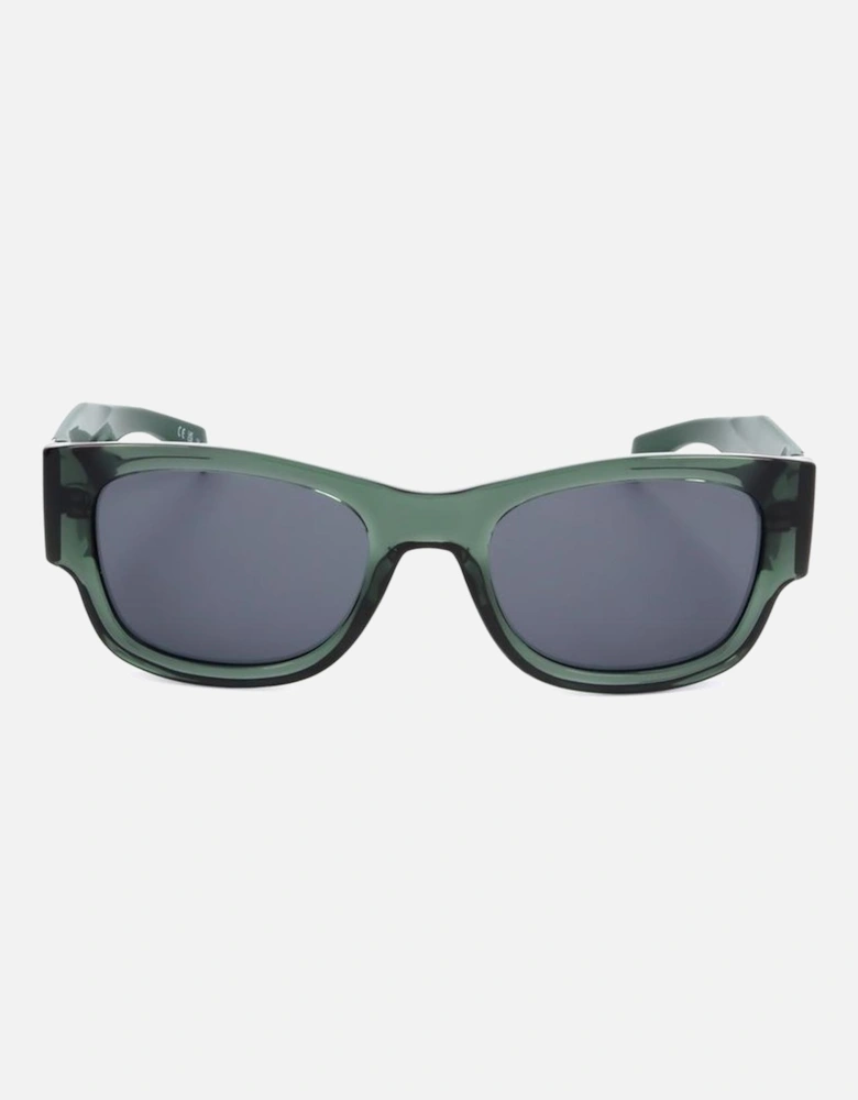 Resin Sunglasses with Grey Lenses Unisex - Brown