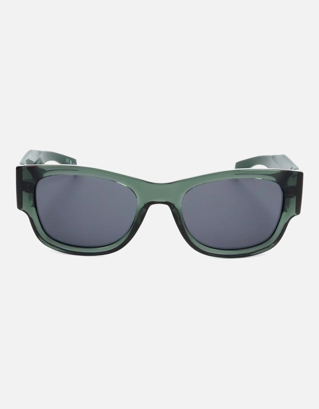 Resin Sunglasses with Grey Lenses Unisex - Brown
