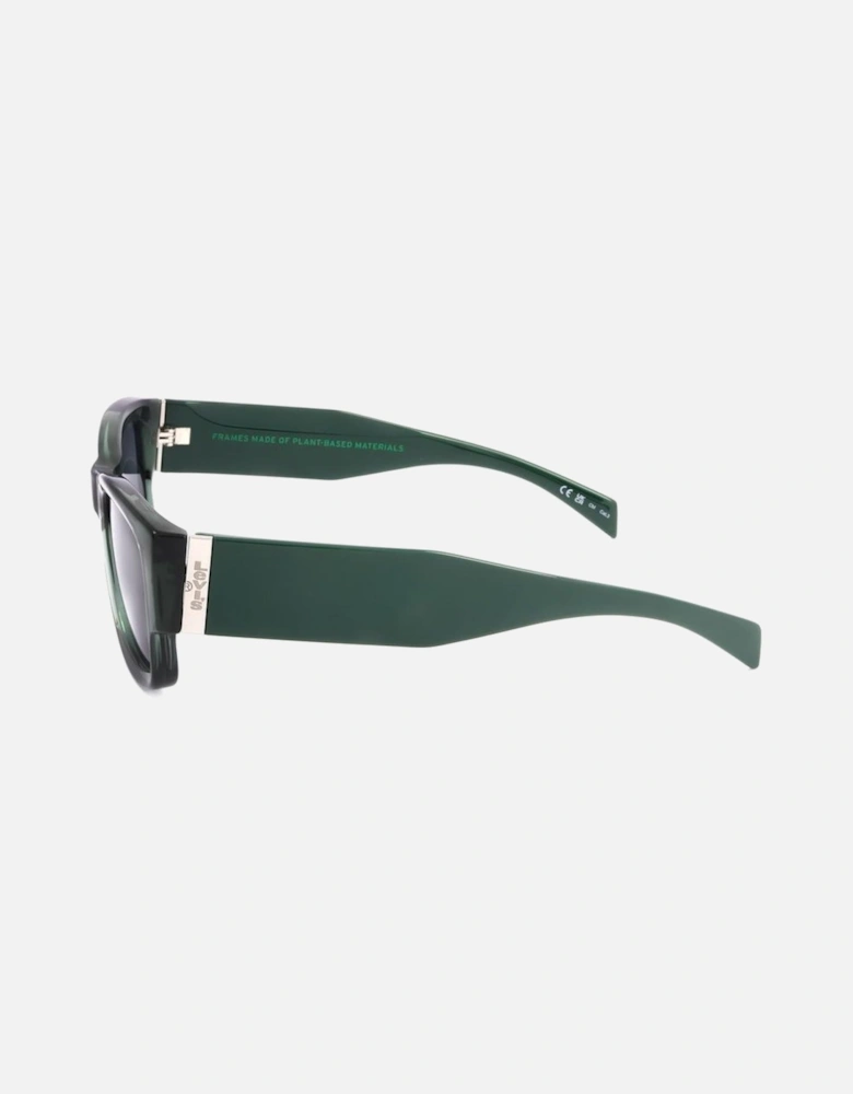 Resin Sunglasses with Grey Lenses Unisex - Brown