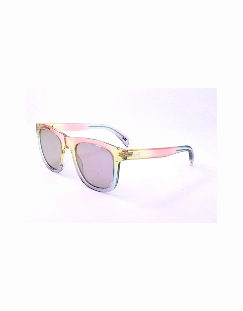 Resin Frame Sunglasses Unisex - Black