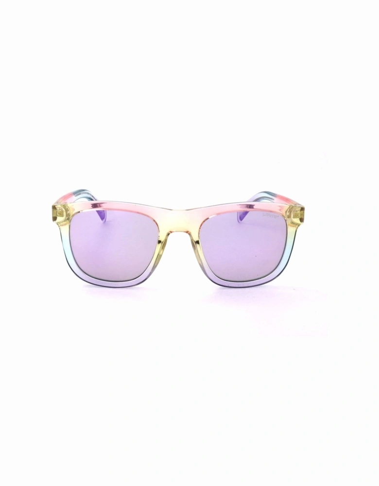 Resin Frame Sunglasses Unisex - Black
