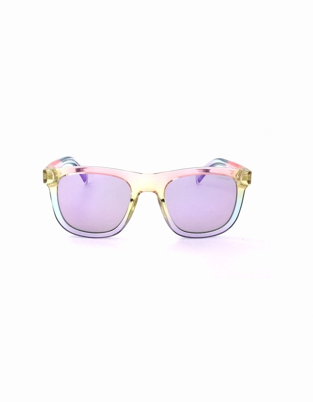 Resin Frame Sunglasses Unisex - Black