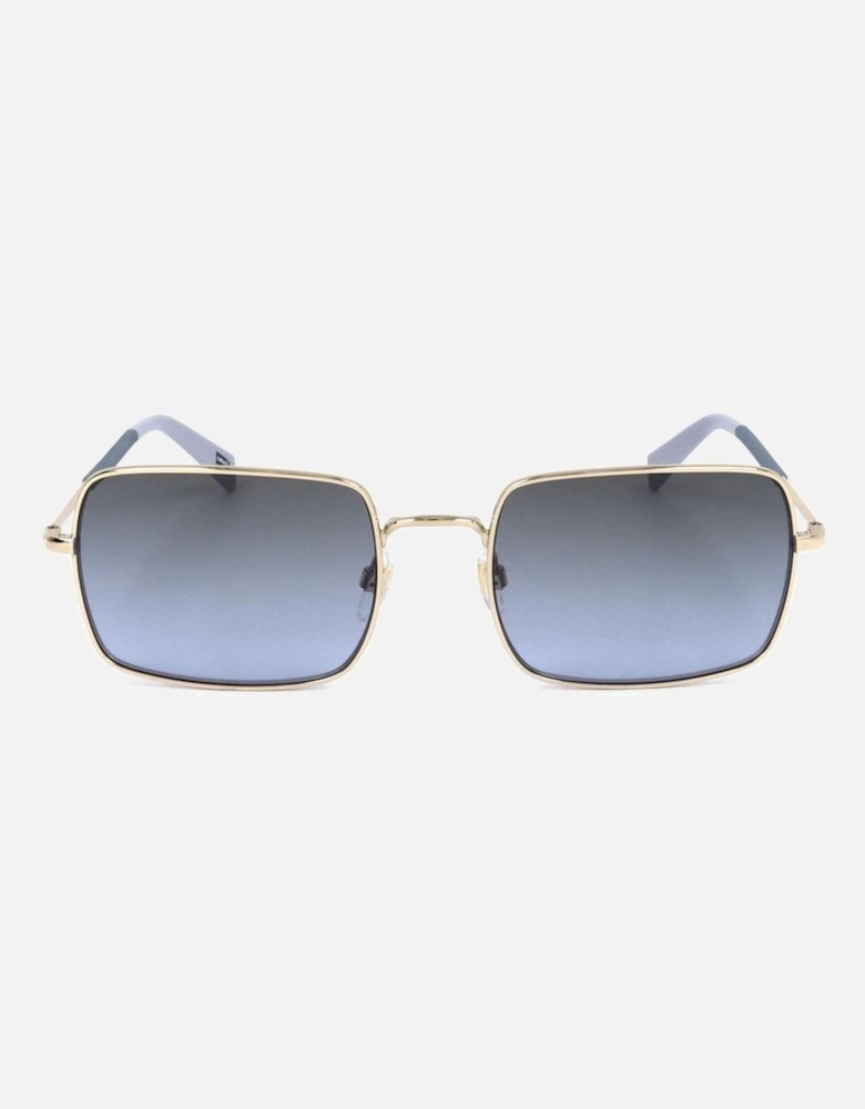Stainless Steel Sunglasses with Grey Lenses Unisex - Gray