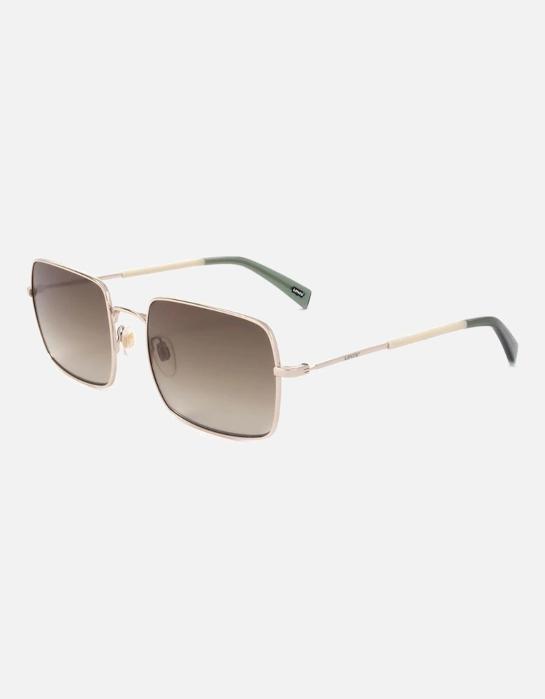 Stainless Steel Sunglasses Unisex - Gold