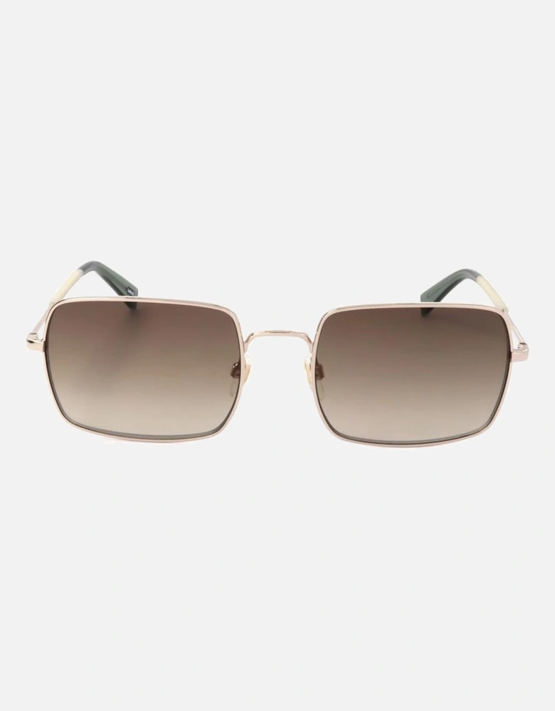 Stainless Steel Sunglasses Unisex - Gold