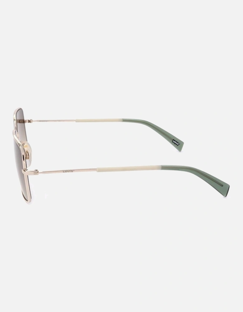 Stainless Steel Sunglasses Unisex - Gold