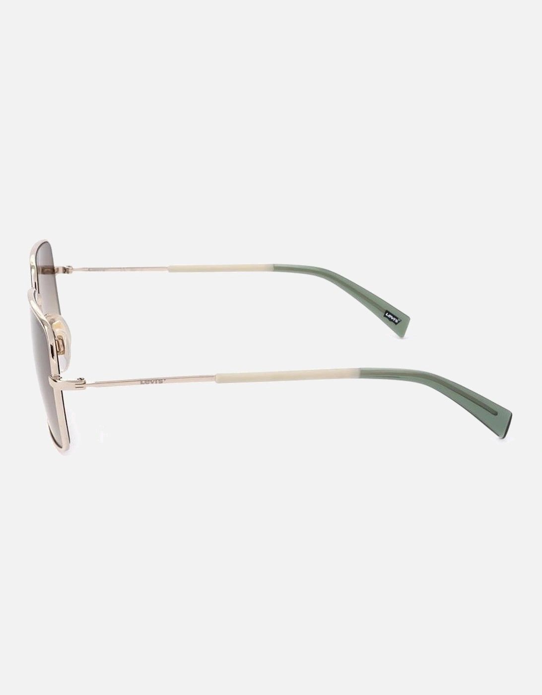 Stainless Steel Sunglasses Unisex - Gold