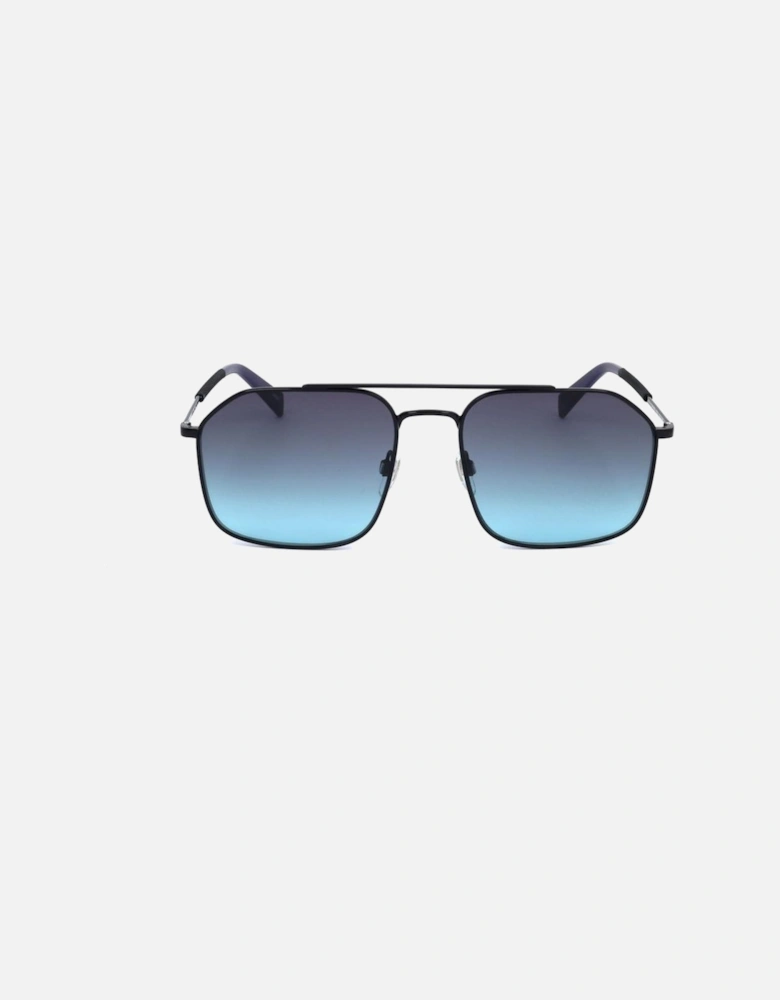 Stainless Steel Aviator Sunglasses Unisex - Gray