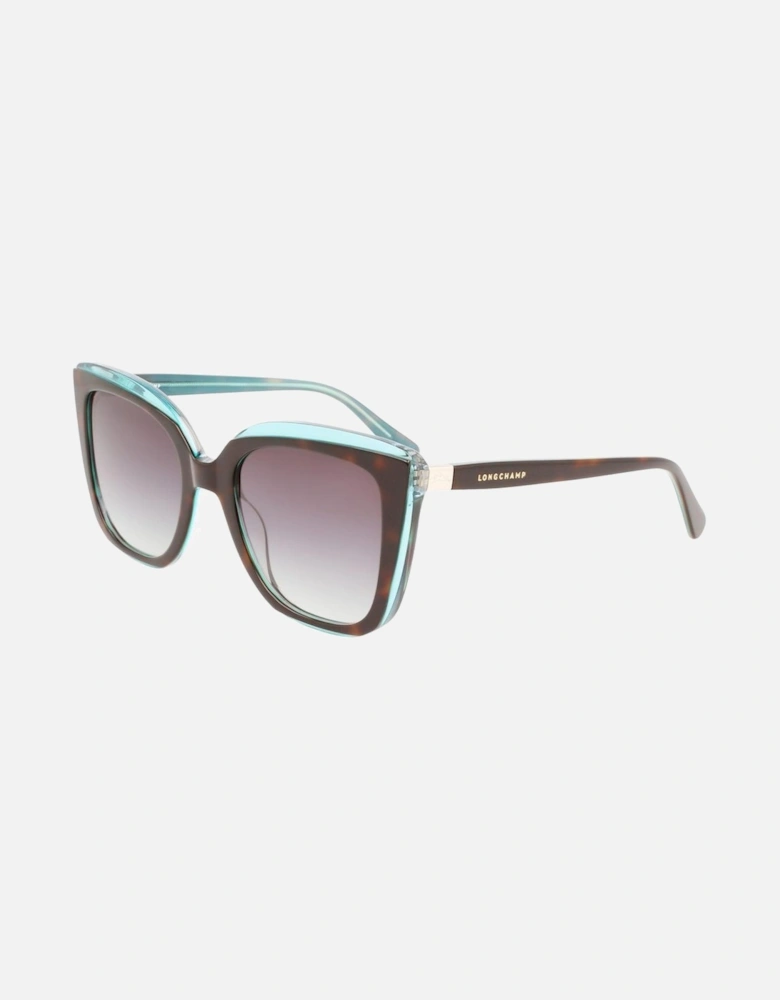 Acetate Cat-Eye Sunglasses Women - Beige