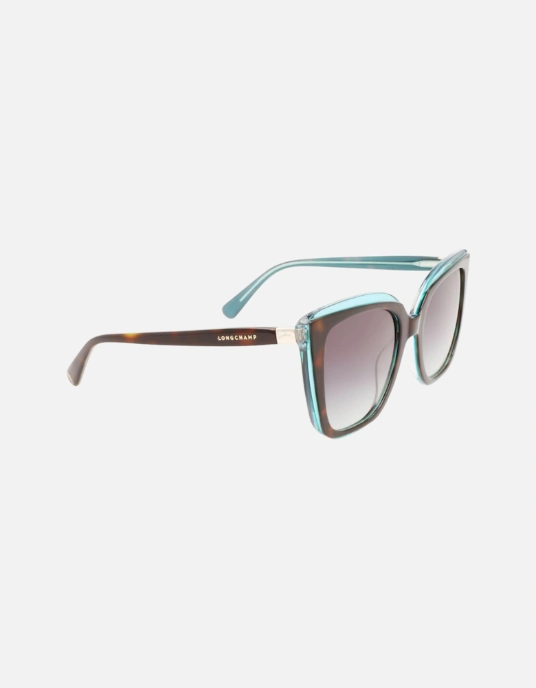 Acetate Cat-Eye Sunglasses Women - Beige