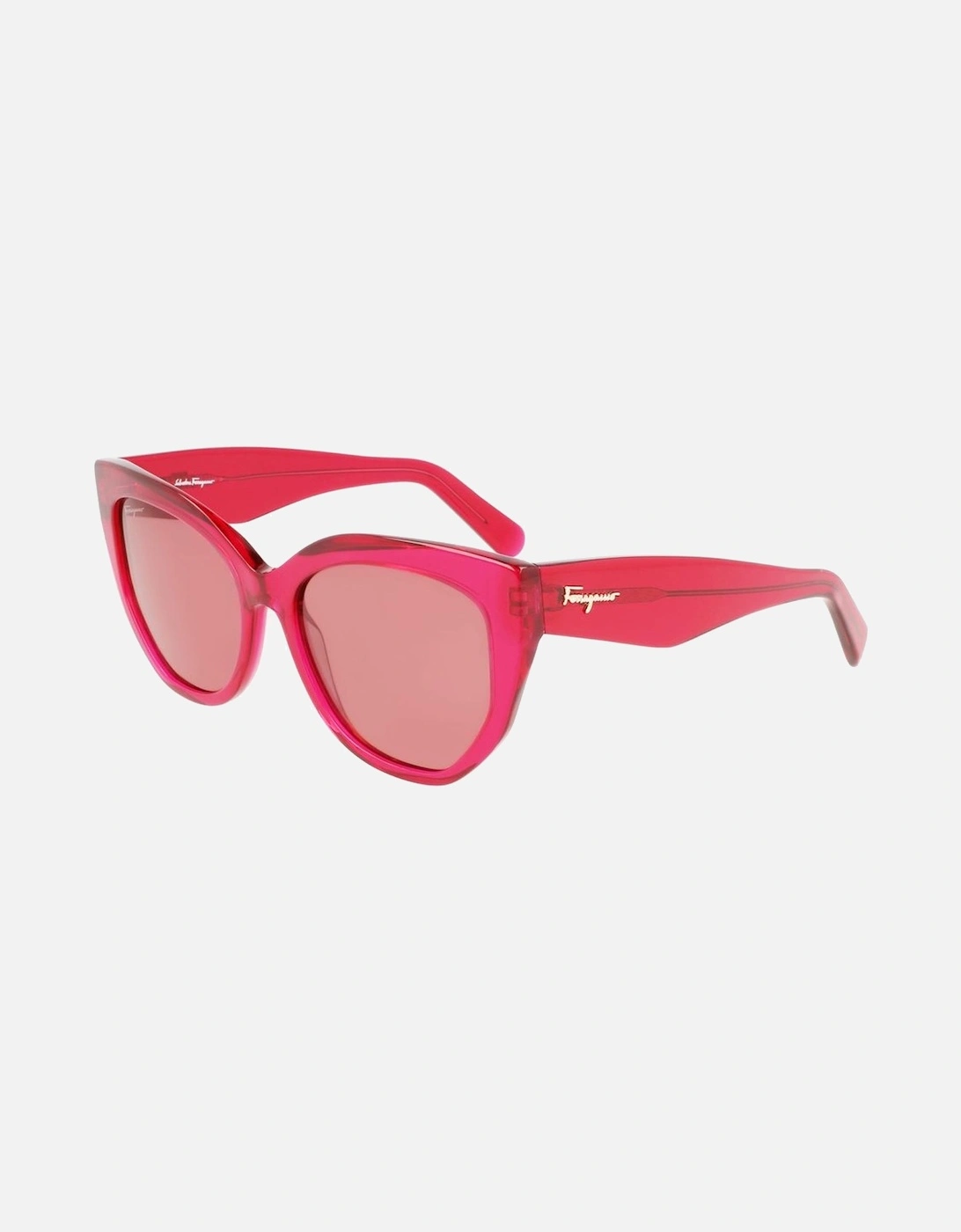 Acetate Cat-Eye Sunglasses Women - Red, 4 of 3