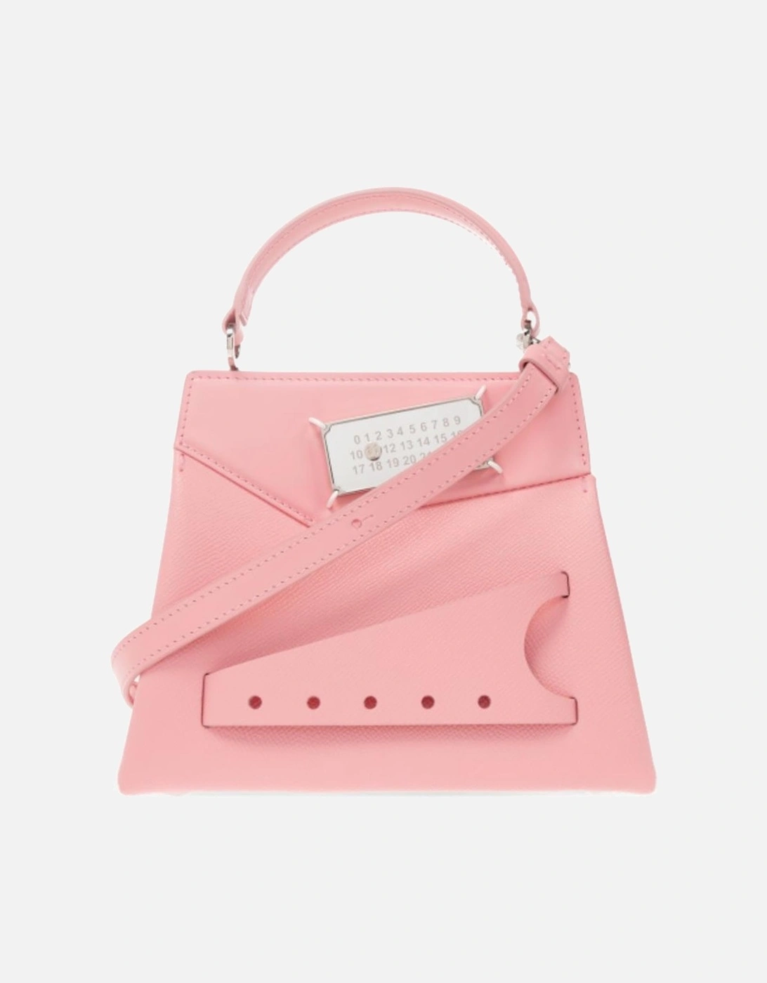 Shoulder Bag with Twist Lock and Buckle Detail Women - Pink Crossbody, 4 of 3