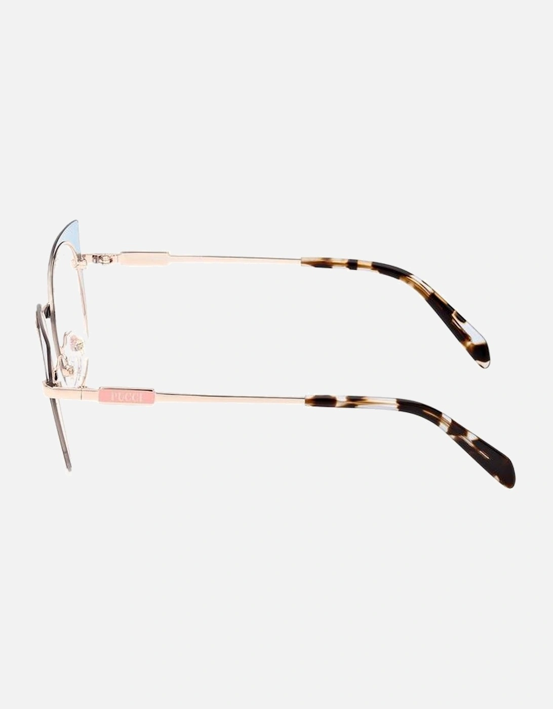 Metal Frame Glasses Women - Blue
