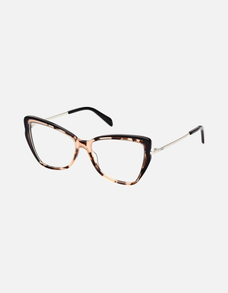 Acetate Rectangular Frame Glasses Women - Brown