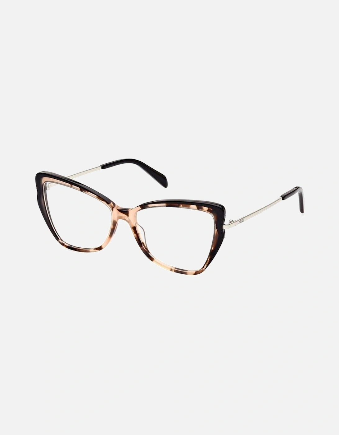 Acetate Rectangular Frame Glasses Women - Brown, 4 of 3