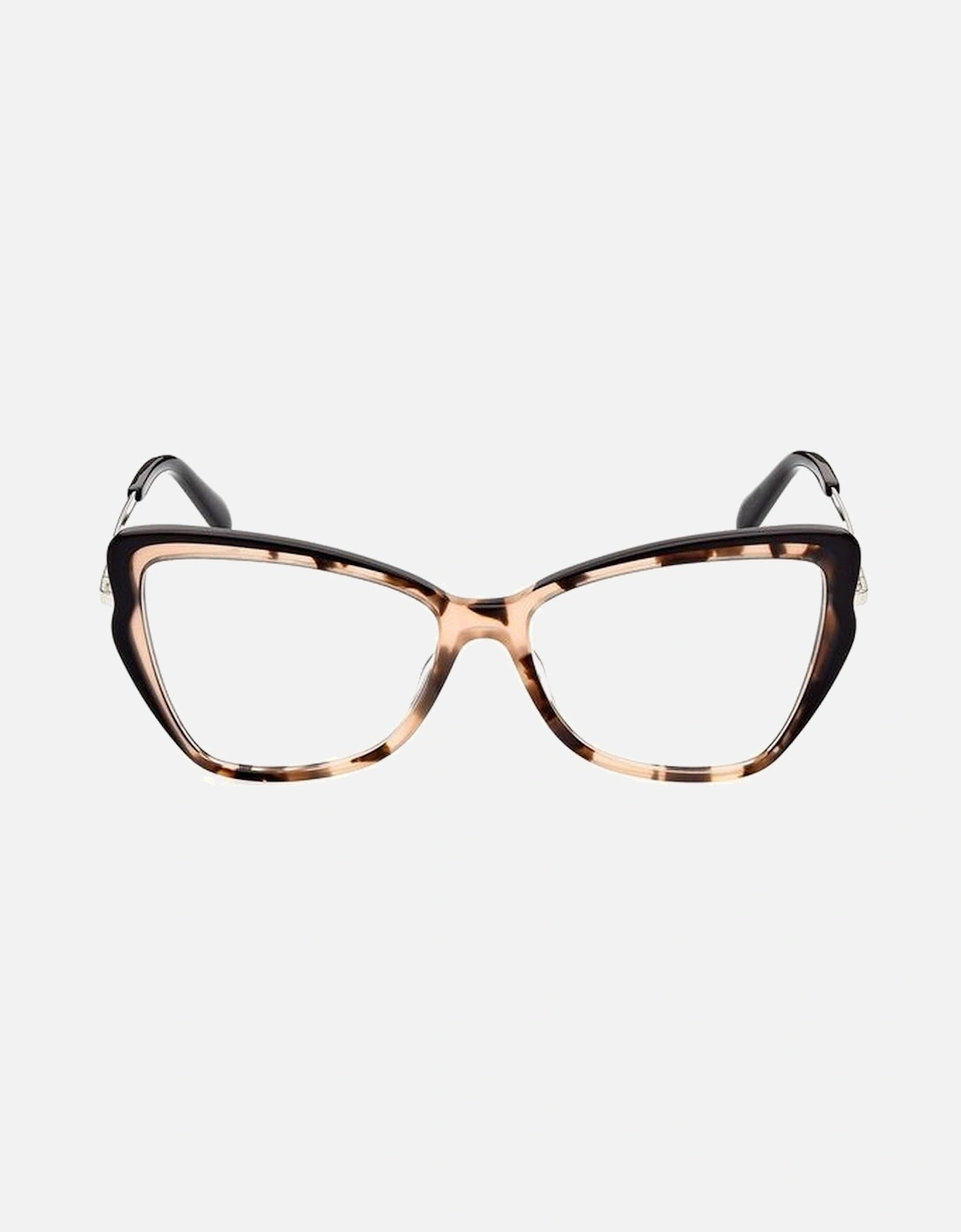 Acetate Rectangular Frame Glasses Women - Brown