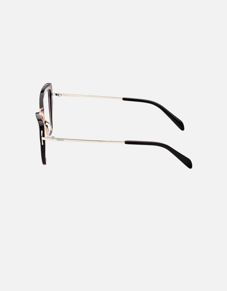 Acetate Rectangular Frame Glasses Women - Brown