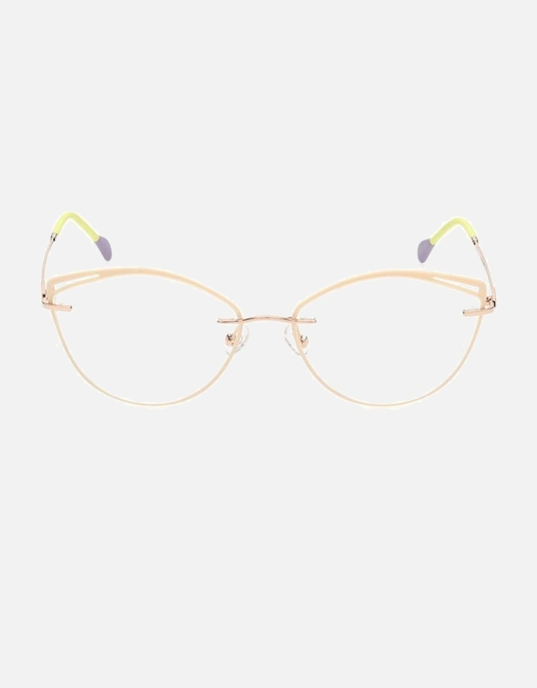 Metal Frame Glasses Women - Gray
