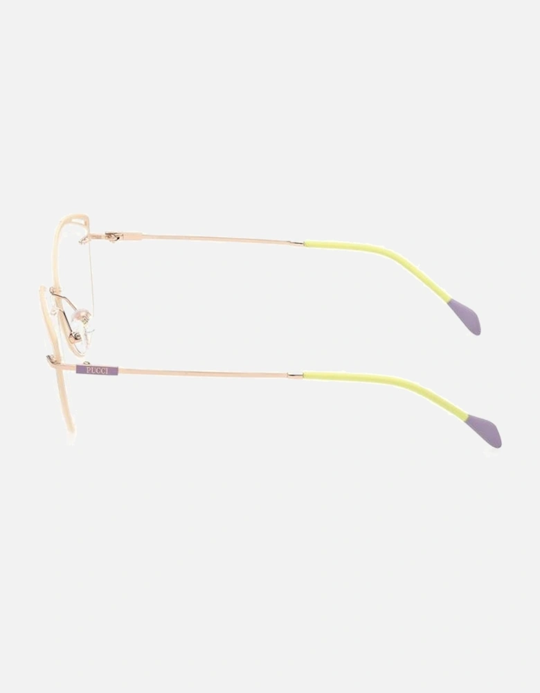 Metal Frame Glasses Women - Gray